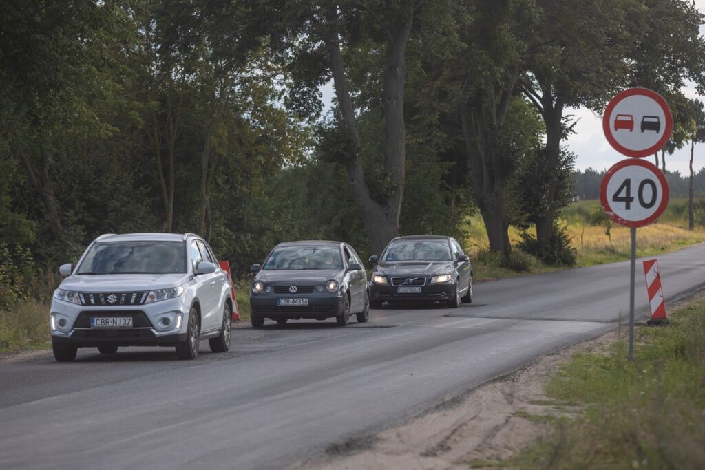 Modernization of the DW 557 Janiszewo-Stary Kobrzyniec road, photo by Mikołaj Kuras for UMWKP
