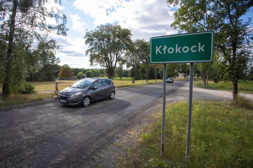 Modernization of the DW 558 Kłokock-Lipno road, photo by Mikołaj Kuras for UMWKP