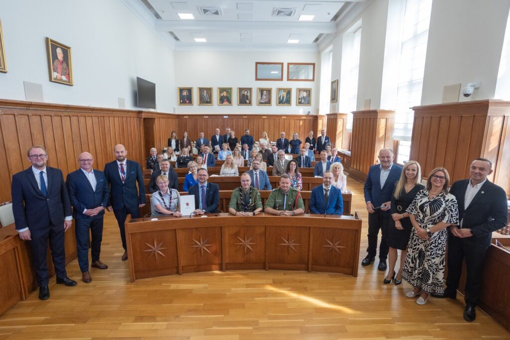 Ceremonia wręczenia umów FEdKP, 28 sierpnia 2025, fot. Mikołaj Kuras dla UMWKP