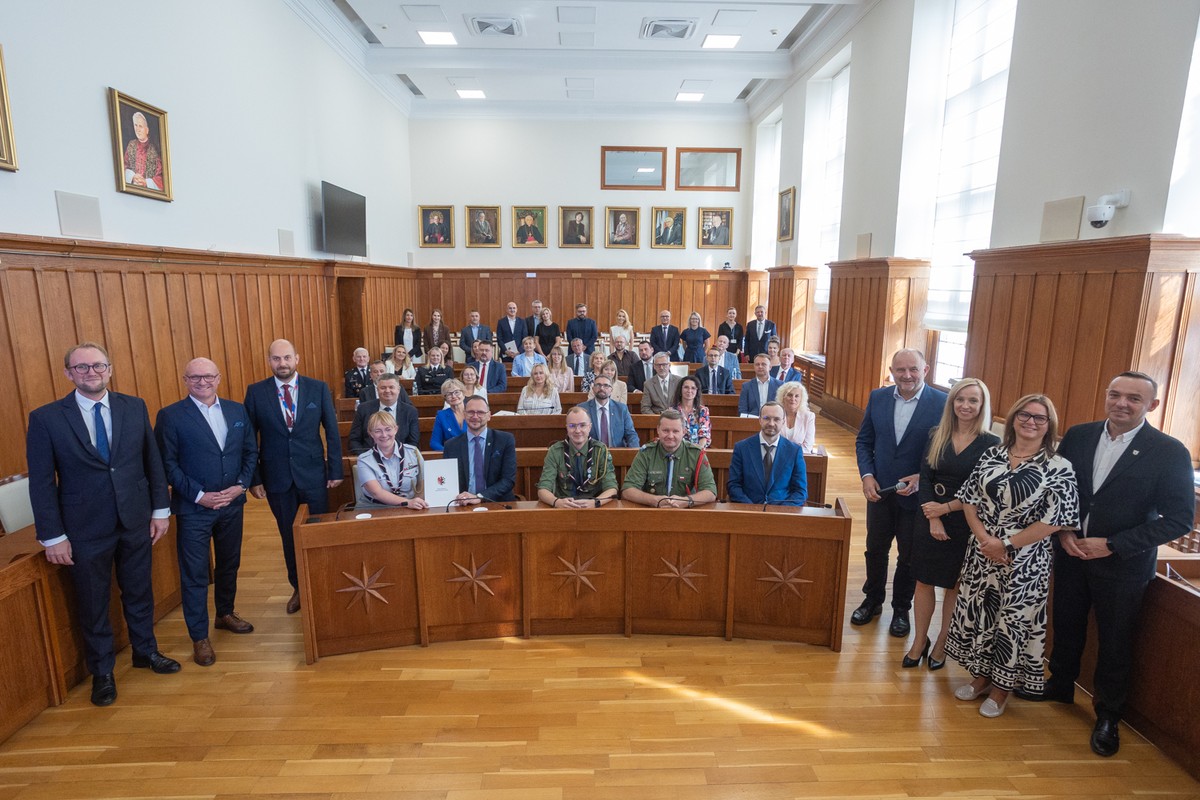 Ceremonia wręczenia umów FEdKP, 28 sierpnia 2025, fot. Mikołaj Kuras dla UMWKP