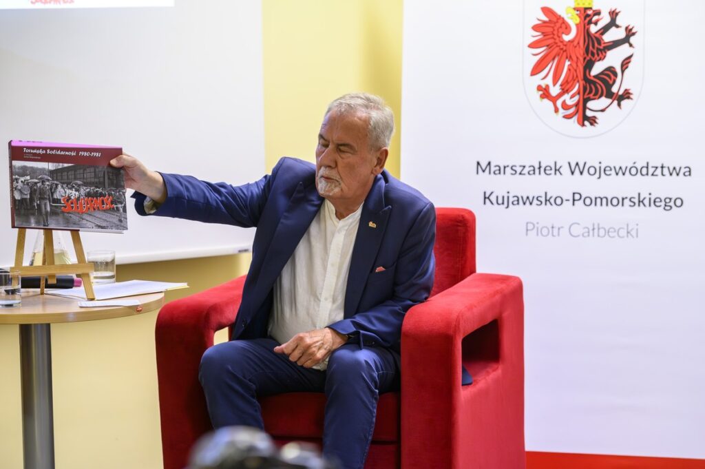 Spotkanie autorskie Lecha Różańskiego, fot. Tomasz Dorawa Książnica Kopernikańska