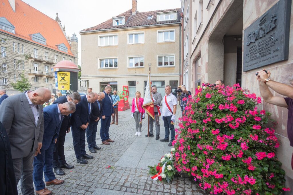 Obchody 45. rocznicy Porozumień Sierpniowych, Toruń, fot. Mikołaj Kuras dla UMWKP