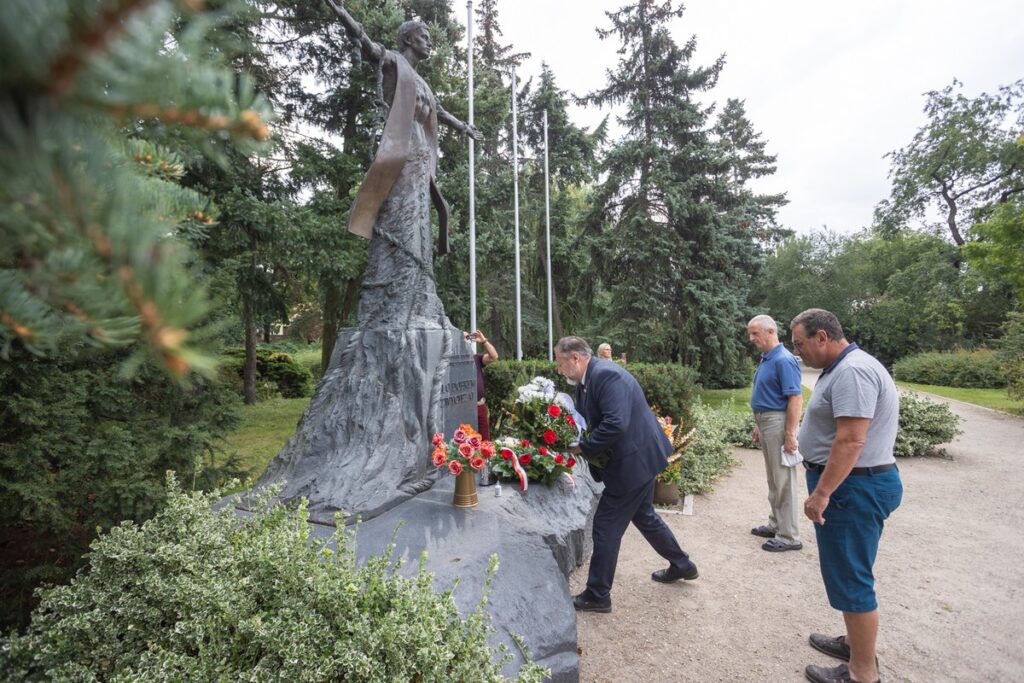 Obchody 45. rocznicy Porozumień Sierpniowych, Toruń, fot. Mikołaj Kuras dla UMWKP