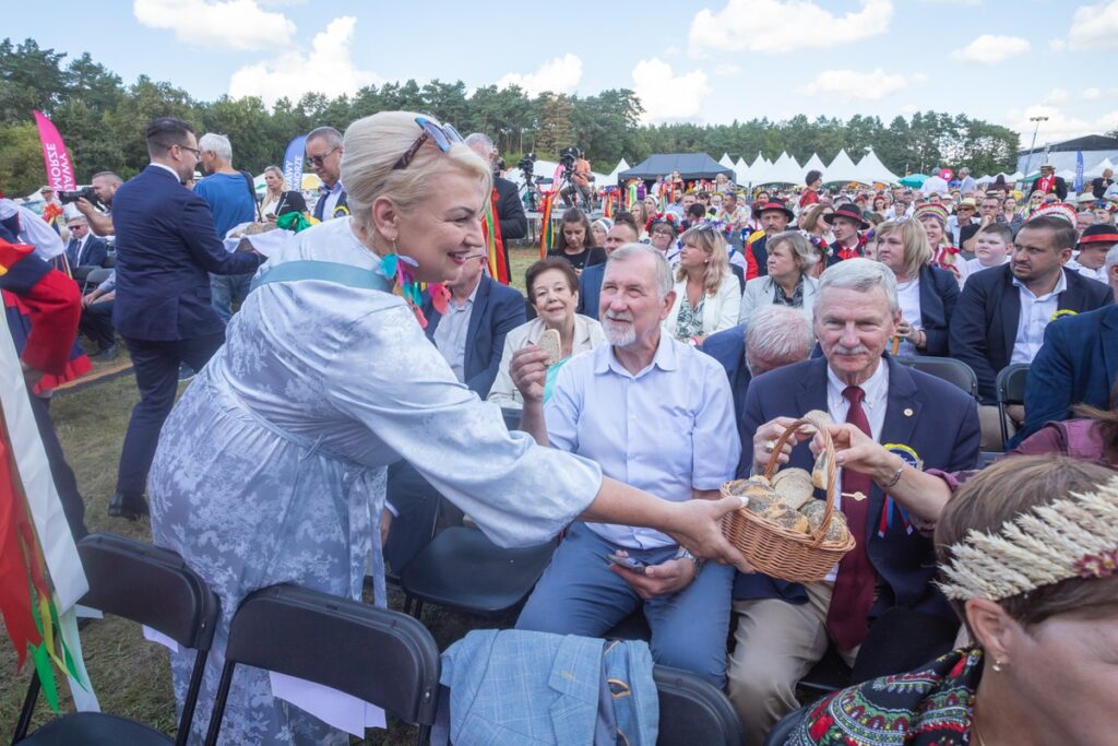 Dożynki wojewódzkie 2025, fot. Mikołaj Kuras dla UMWKP