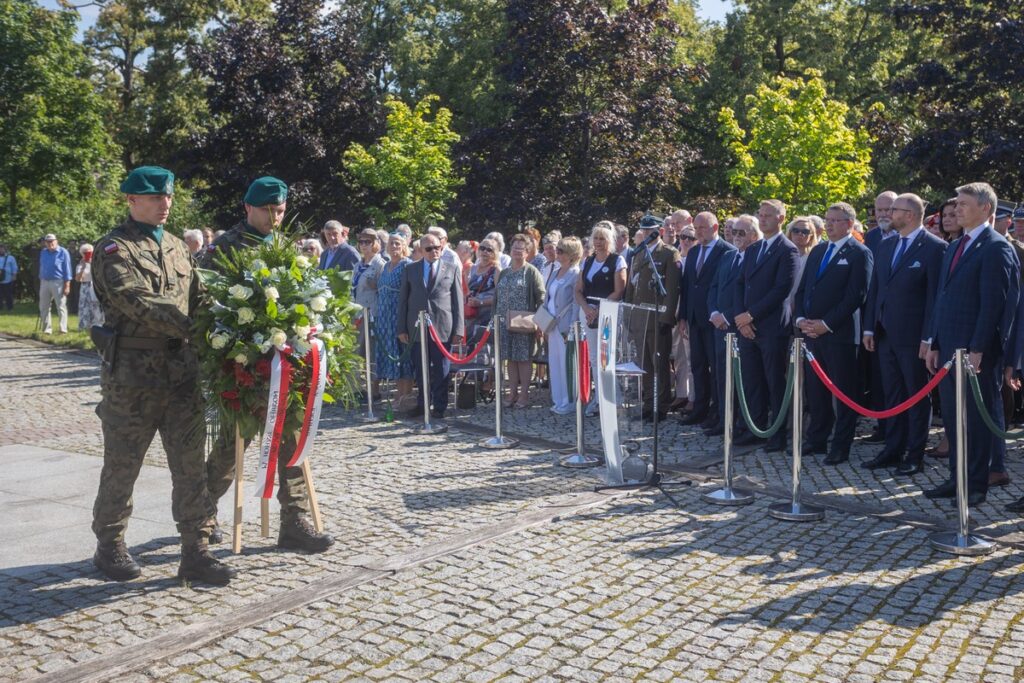 Obchody 86. rocznicy wybuchu II wojny światowej w Toruniu, fot. Mikołaj Kuras dla UMWKP