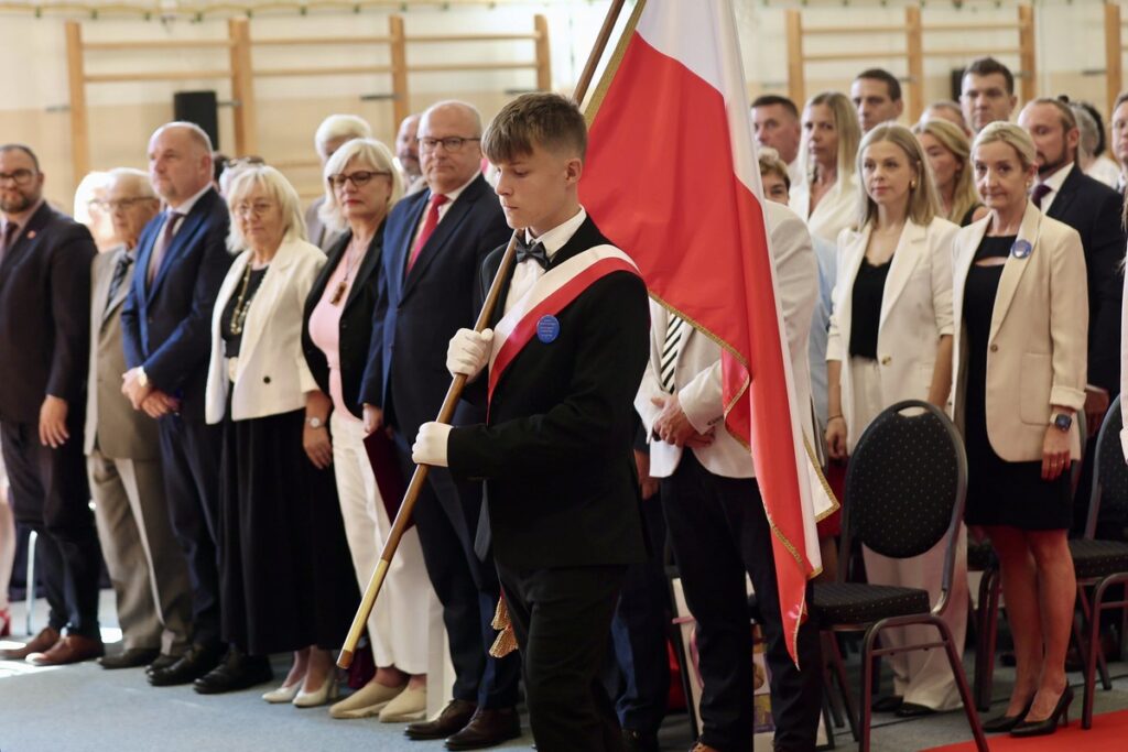 Rozpoczęcie roku szkolnego w Szkole Podstawowej w Łążynie, fot. Andrzej Goiński/UMWKP