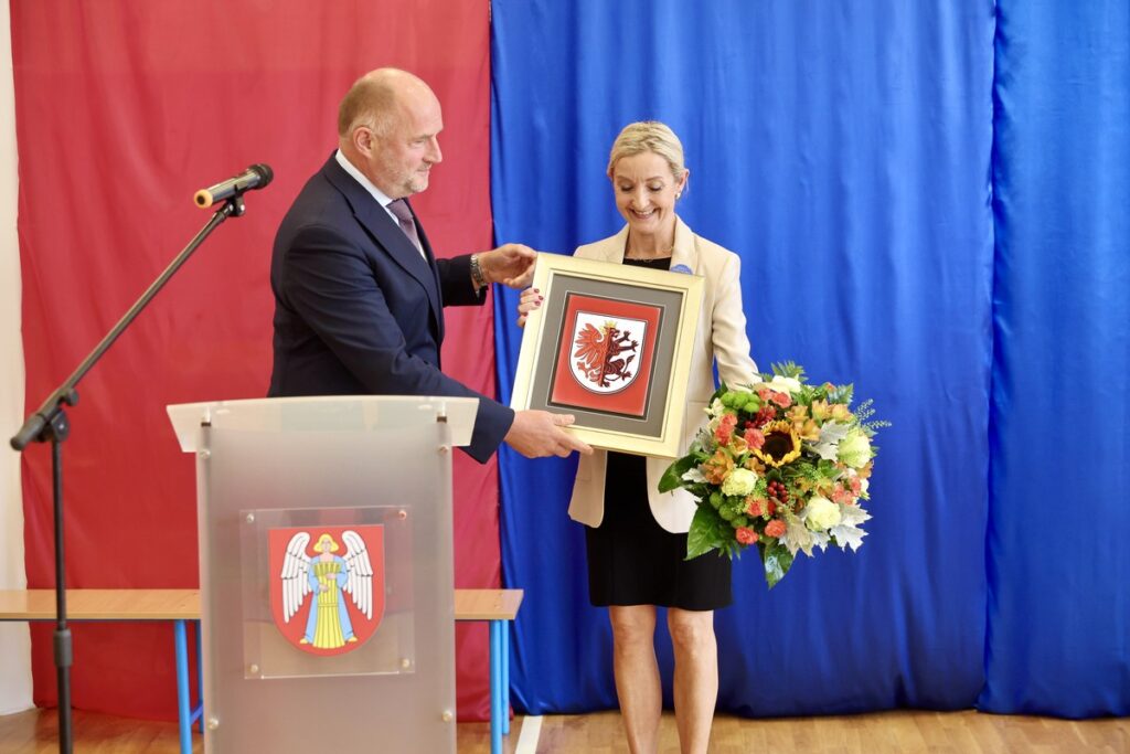 Rozpoczęcie roku szkolnego w Szkole Podstawowej w Łążynie, fot. Andrzej Goiński/UMWKP