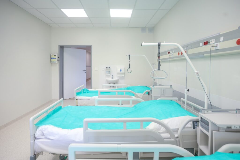 Internal medicine ward in Aleksandrów Kujawski after modernisation, photo: Szymon Zdziebło/tarantoga for UMWKP