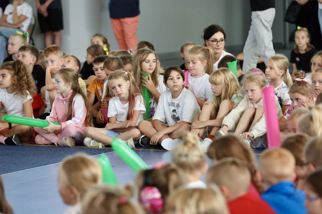 Opening of the sports hall at the School Complex in Brodnica, photo: Andrzej Goiński/UMWKP