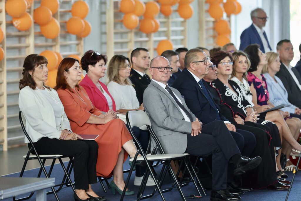 Opening of the sports hall at the School Complex in Brodnica, photo: Andrzej Goiński/UMWKP