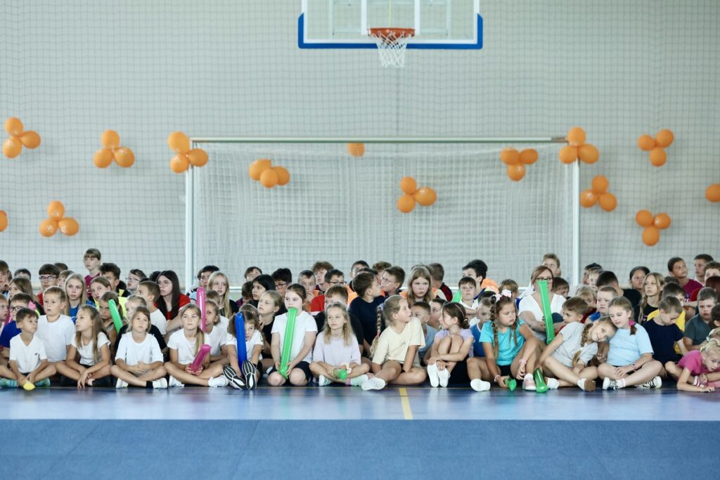 Opening of the sports hall at the School Complex in Brodnica, photo: Andrzej Goiński/UMWKP