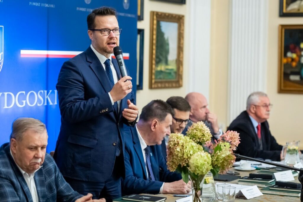 Posiedzenie Konwentu Powiatów, 18 września 2025, Ostromecko, fot. Tomasz Czachorowski/eventphoto dla UMWKP