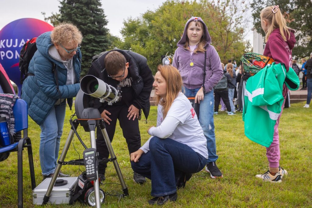 Science Picnic Astrobaza Włocławek, photo by Mikołaj Kuras for the UMWKP