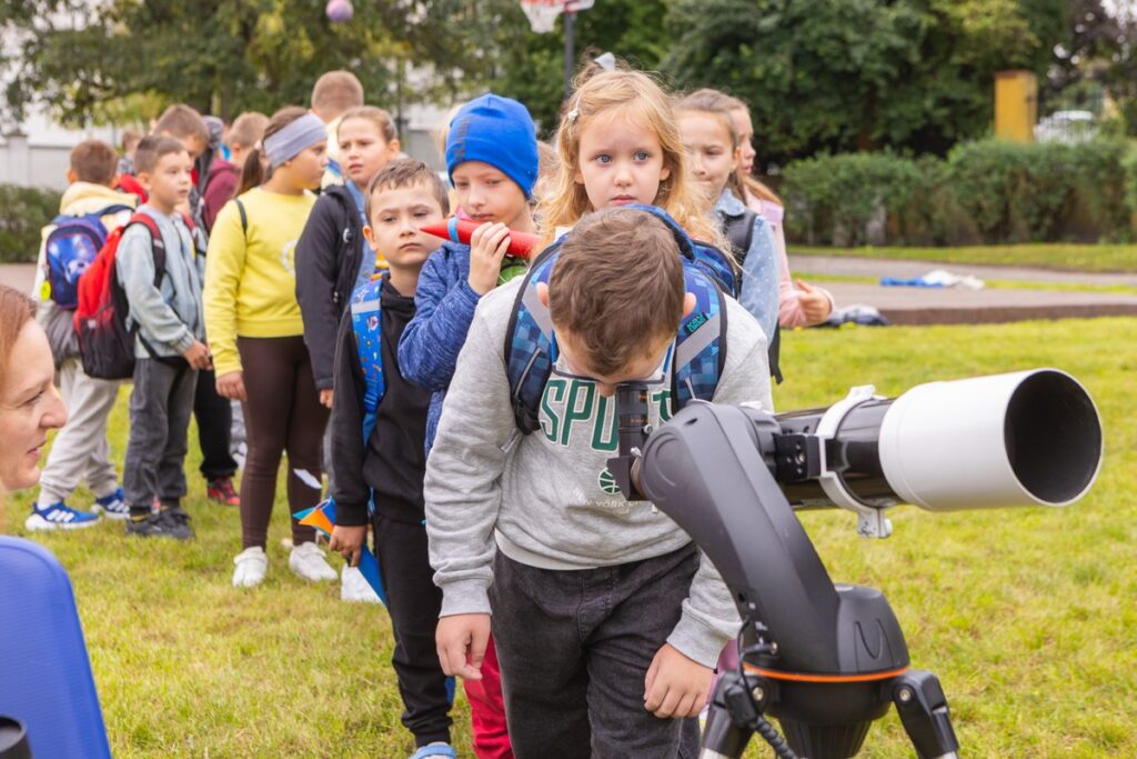 Science Picnic Astrobaza Włocławek, photo by Mikołaj Kuras for the UMWKP