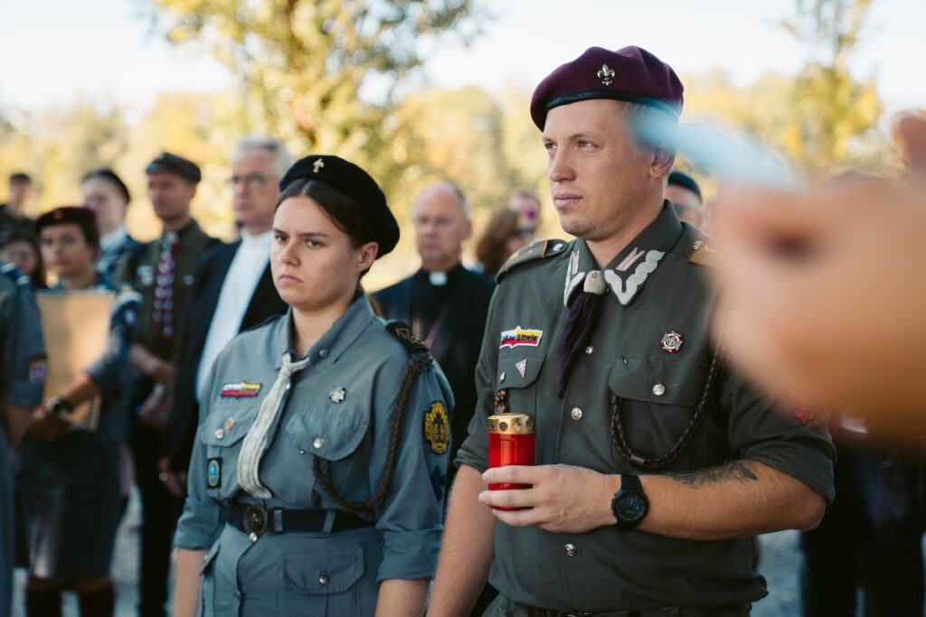 Uroczystości w Dachau, fot. Józef Fifin