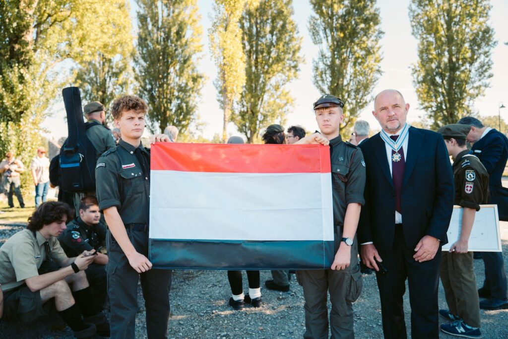 Uroczystości w Dachau, fot. Józef Fifin