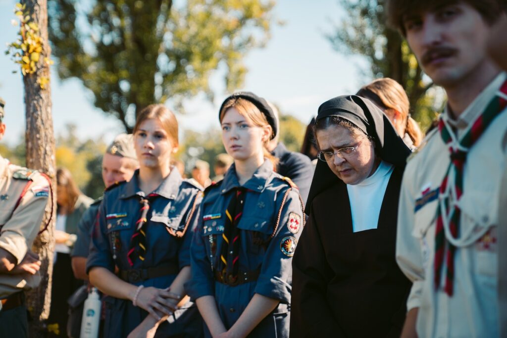 Uroczystości w Dachau, fot. Józef Fifin