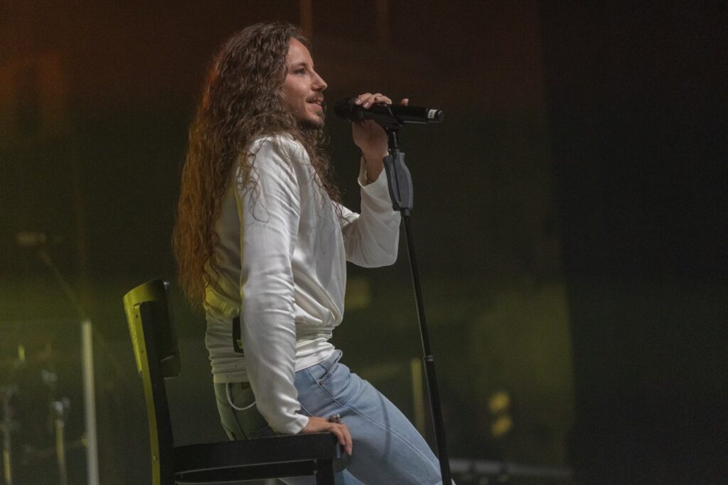 Concert “Michał Szpak Symphonically” in Inowrocław, photo by Mikołaj Kuras for UMWKP