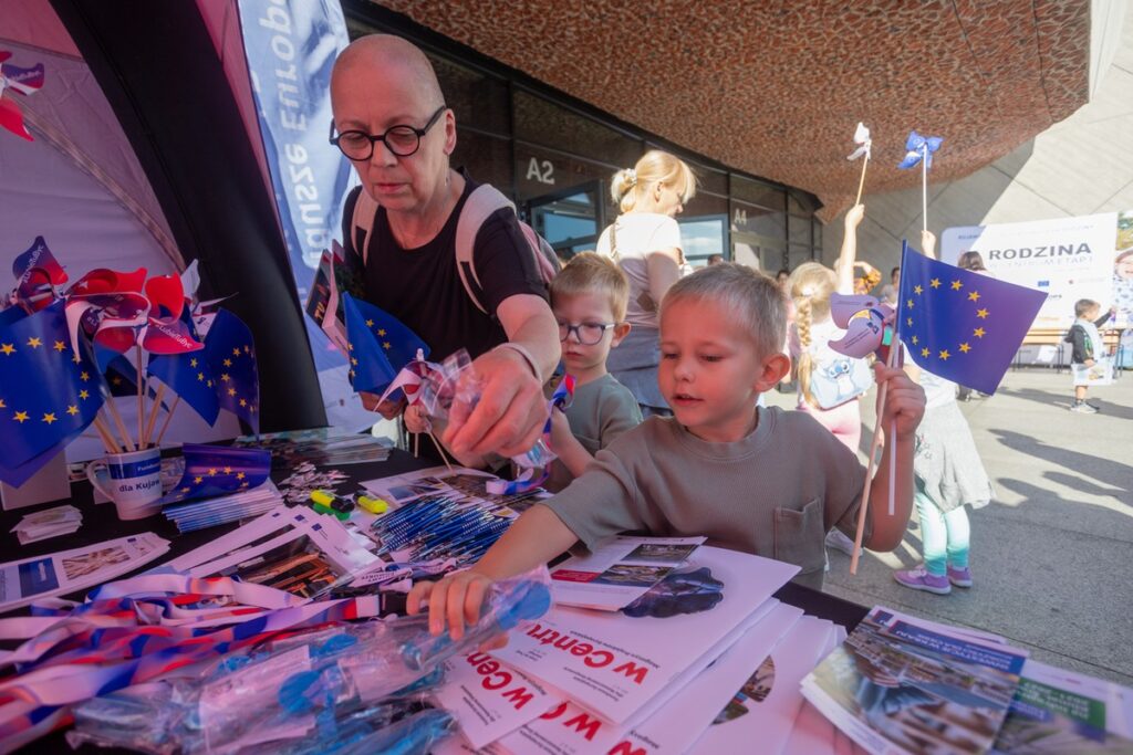 Promotion of the “Family in the Centre” project, photo by Mikołaj Kuras for UMWKP