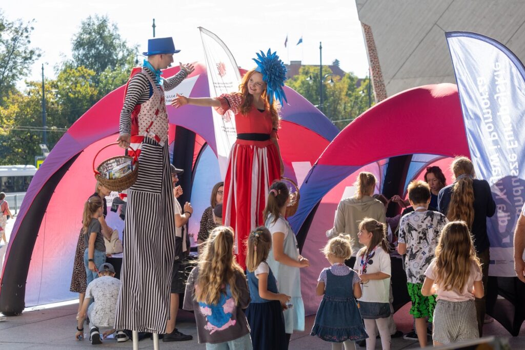 Promotion of the “Family in the Centre” project, photo by Mikołaj Kuras for UMWKP