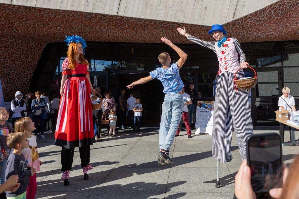 Promotion of the “Family in the Centre” project, photo by Mikołaj Kuras for UMWKP