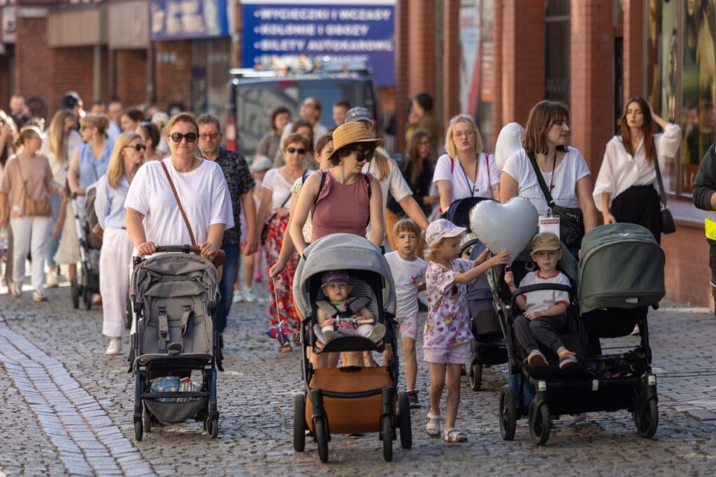 “Mothers’ Power March” in Toruń, photo by Mikołaj Kuras for UMWKP