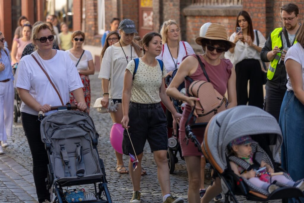 “Mothers’ Power March” in Toruń, photo by Mikołaj Kuras for UMWKP