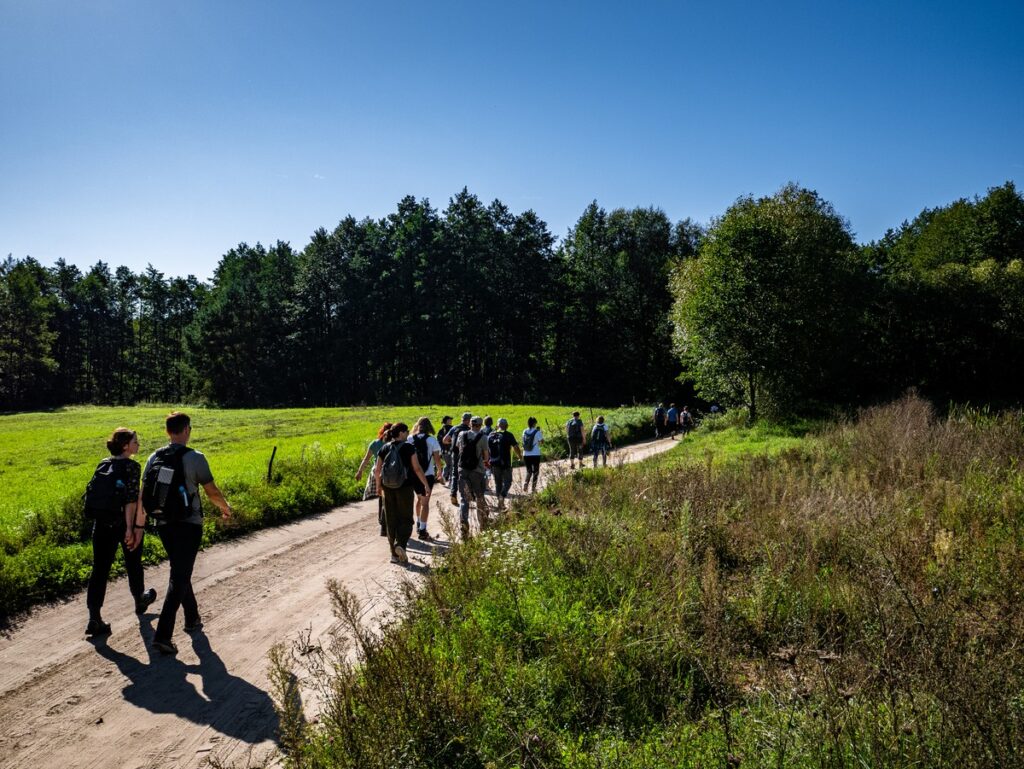 Hiking rally in the Górzno-Lidzbark Landscape Park, photo by Krzysztof Pokrętowski