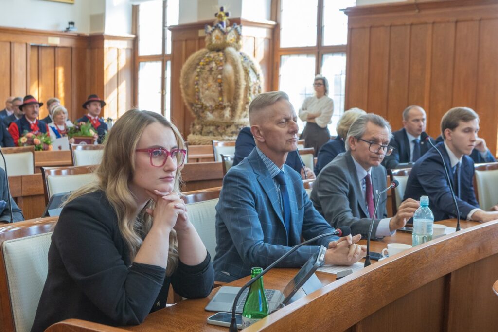 Session of the Regional Parliament, photo by Mikołaj Kuras for UMWKP