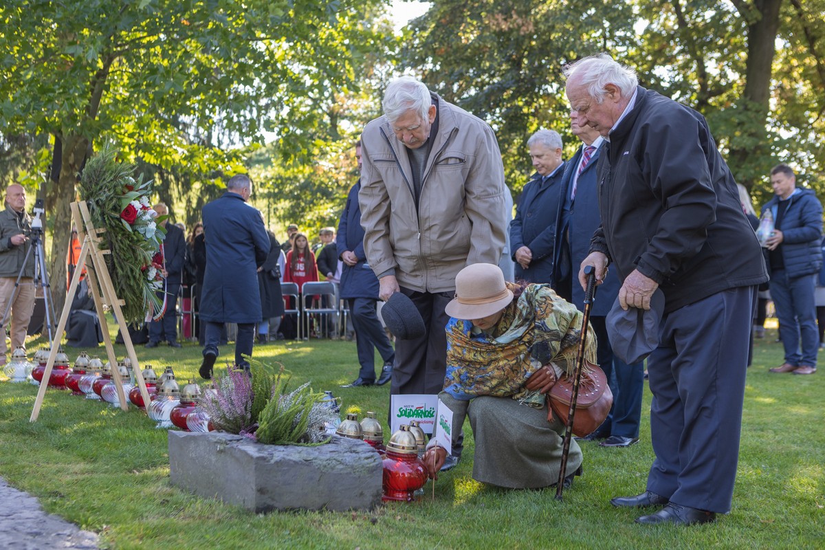 Obchody Narodowego Dnia Pamięci Ofiar Zbrodni Pomorskiej 1939, fot. Mikołaj Kuras dla UMWKP