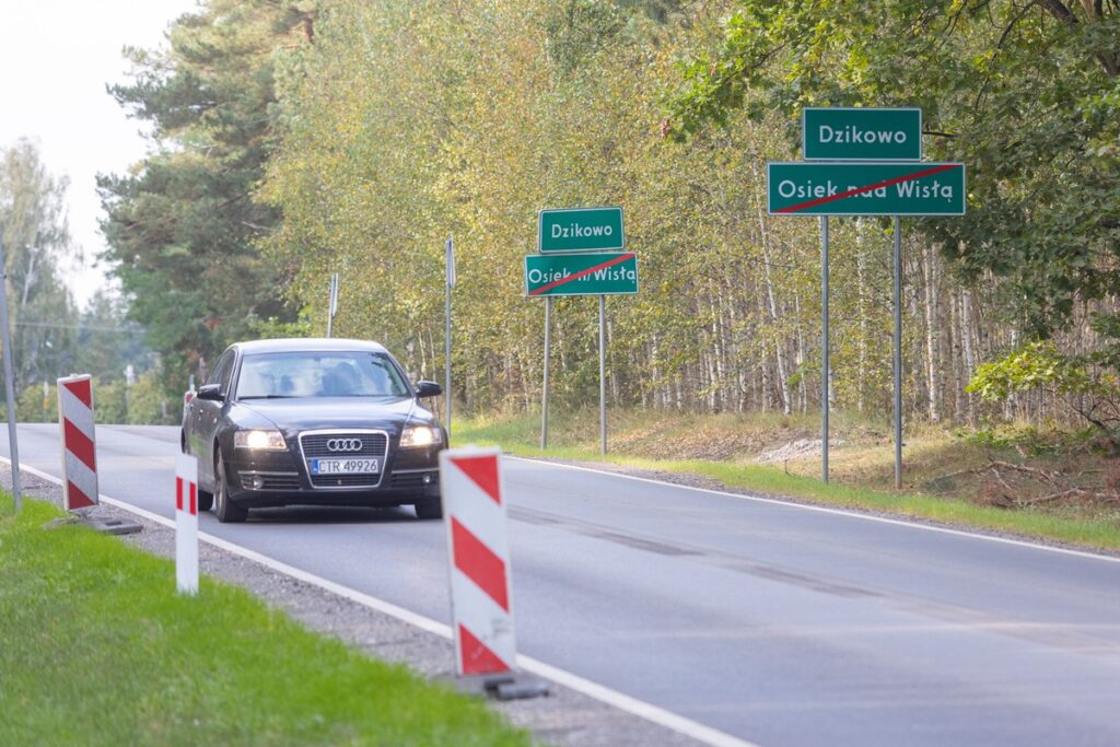 DW 258 Osiek-Dzikowo, fot. Mikołaj Kuras dla UMWKP