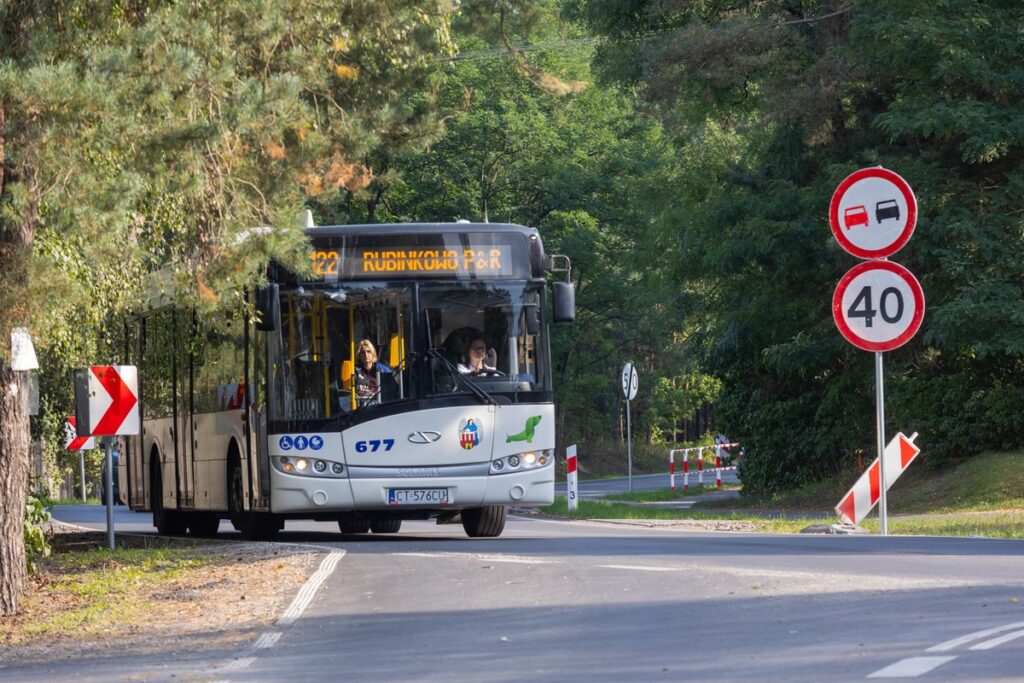 DW 258 Osiek-Dzikowo, fot. Mikołaj Kuras dla UMWKP