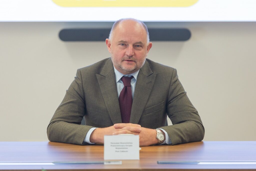 Uroczystość podpisania umów, fot. Mikołaj Kuras dla UMWKP