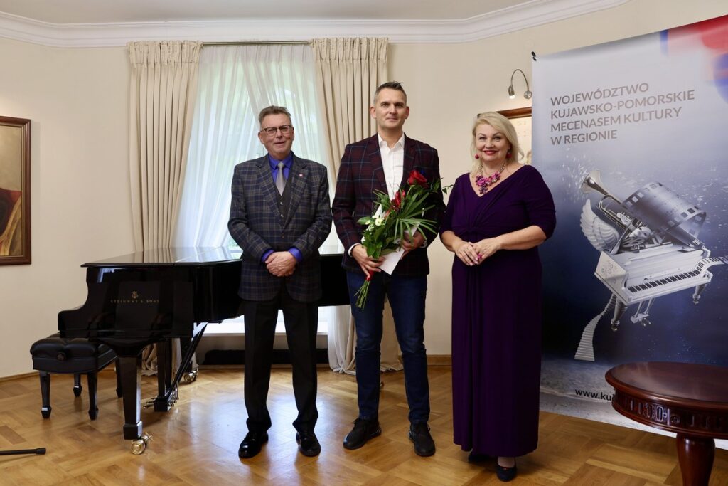 Wręczenie nagród z okazji dnia muzyki, fot. Andrzej Goiński/UMWKP