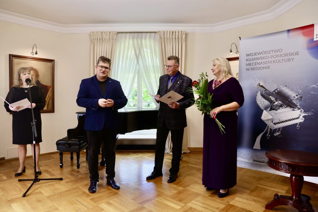 Wręczenie nagród z okazji dnia muzyki, fot. Andrzej Goiński/UMWKP