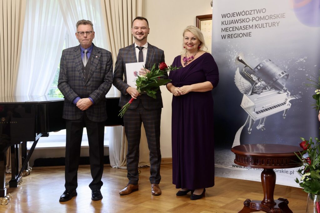 Wręczenie nagród z okazji dnia muzyki, fot. Andrzej Goiński/UMWKP