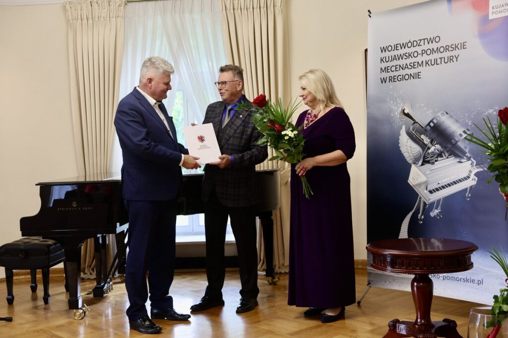 Wręczenie nagród z okazji dnia muzyki, fot. Andrzej Goiński/UMWKP