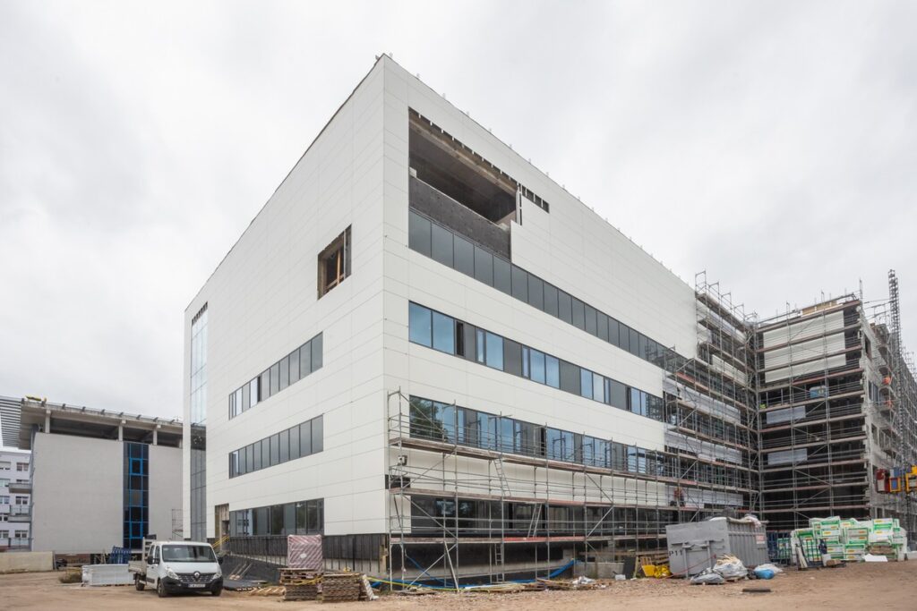 Construction of the Regional Specialist Hospital in Włocławek, photo by Mikołaj Kuras for the UMWKP