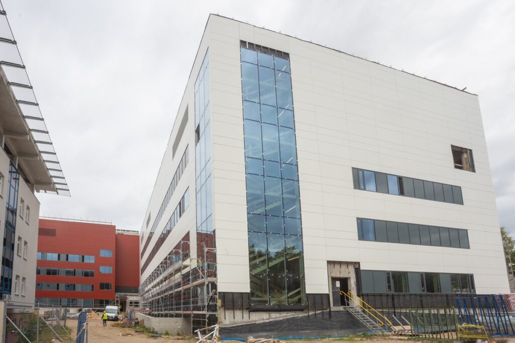 Construction of the Regional Specialist Hospital in Włocławek, photo by Mikołaj Kuras for the UMWKP