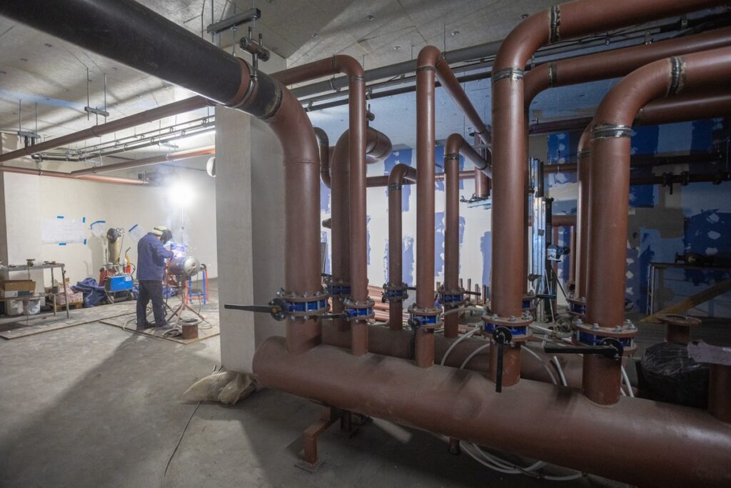 Construction of the Regional Specialist Hospital in Włocławek, photo by Mikołaj Kuras for the UMWKP