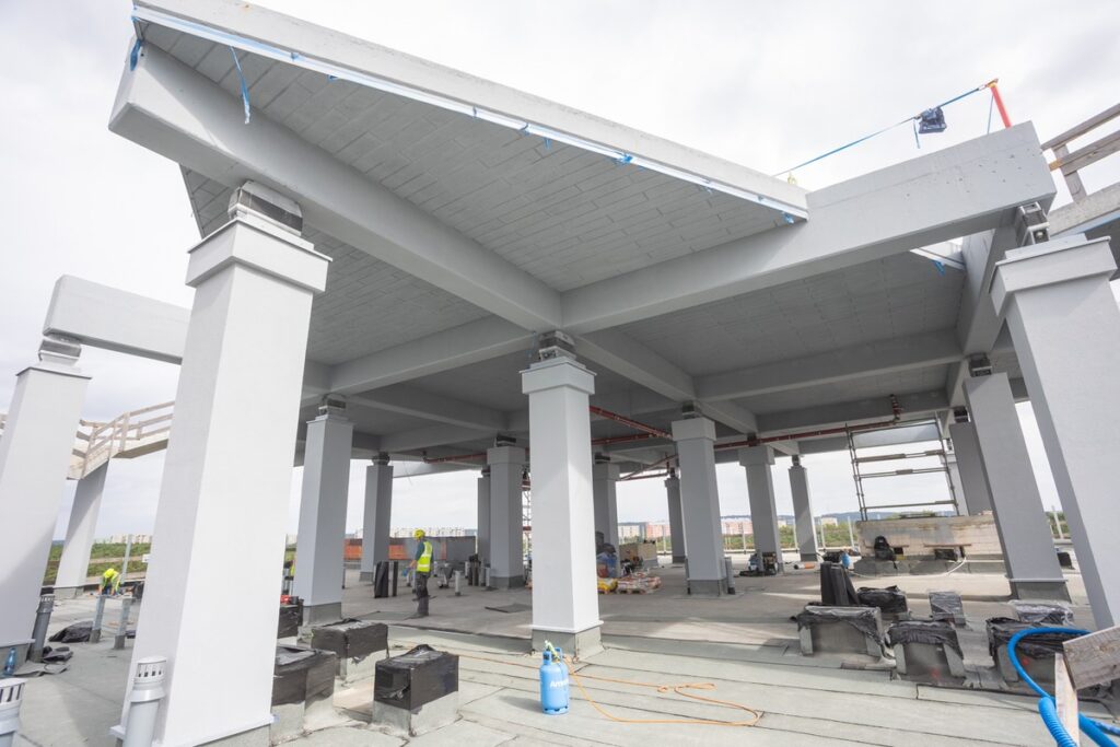 Construction of the Regional Specialist Hospital in Włocławek, photo by Mikołaj Kuras for the UMWKP