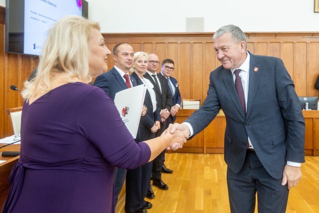 Presentation of FEdKP contracts, October 9, 2025, photo by Szymon Zdziebło/tarantoga.pl for the UMWKP