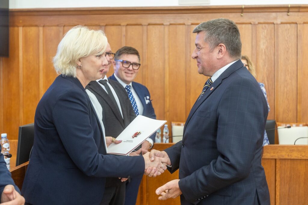 Presentation of FEdKP contracts, October 9, 2025, photo by Szymon Zdziebło/tarantoga.pl for the UMWKP