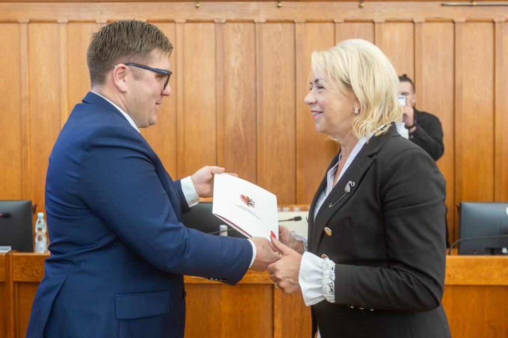Presentation of FEdKP contracts, October 9, 2025, photo by Szymon Zdziebło/tarantoga.pl for the UMWKP