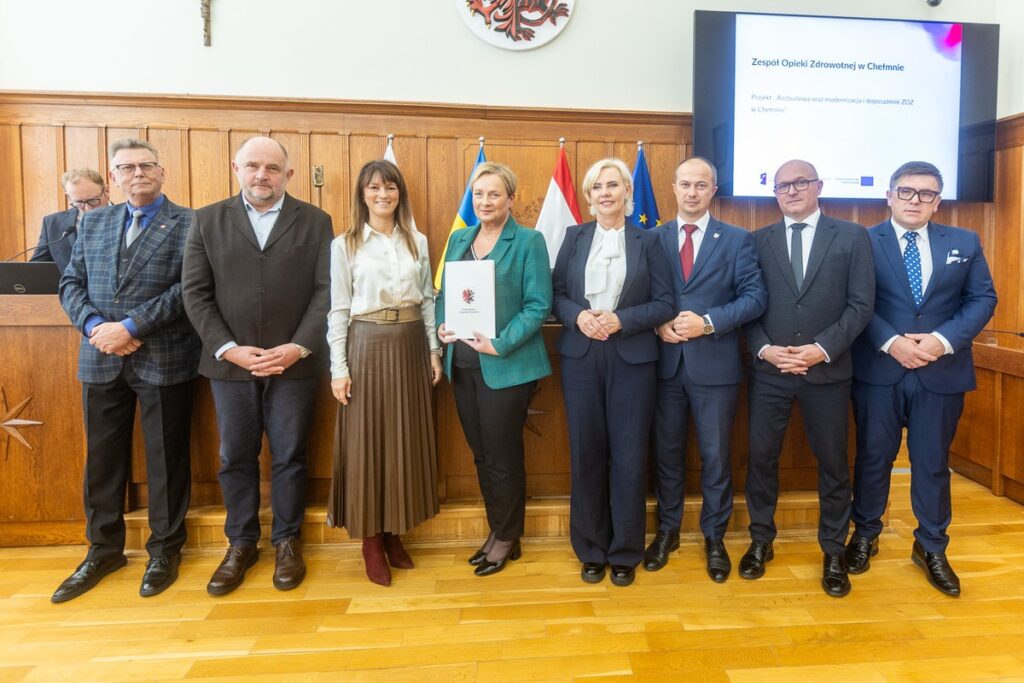 Presentation of FEdKP contracts, October 9, 2025, photo by Szymon Zdziebło/tarantoga.pl for the UMWKP