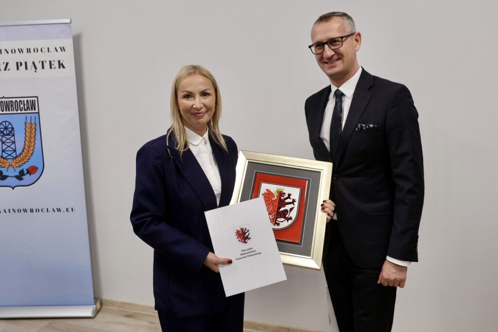 Uroczystość otwarcia centrum usług społecznych w Inowrocławiu, fot. Andrzej Goiński/UMWKP