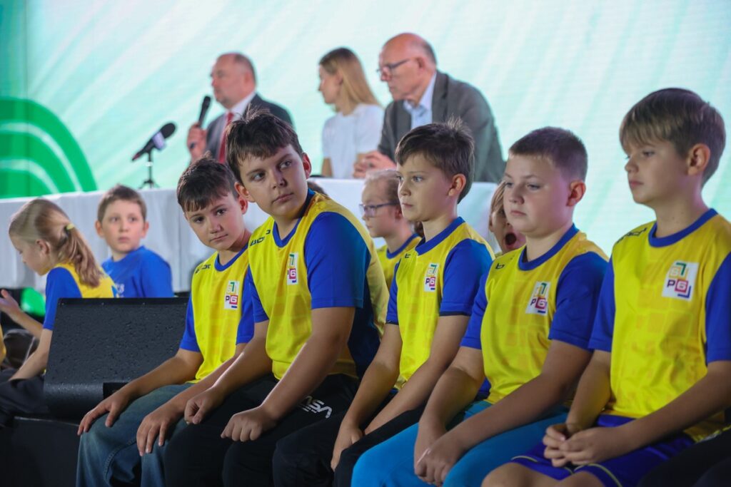Presentation of the Kujawy Pomorze 26 World Indoor Championships Mascot, photo by Mikołaj Kuras for the UMWKP