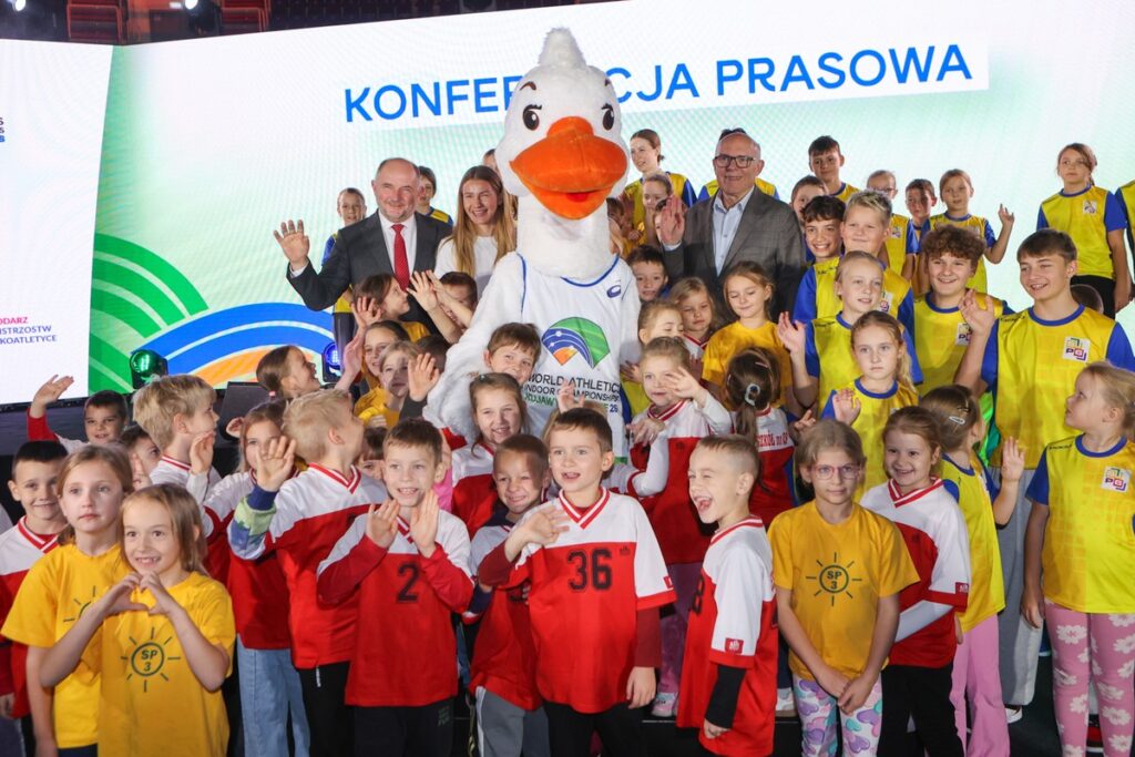 Presentation of the Kujawy Pomorze 26 World Indoor Championships Mascot, photo by Mikołaj Kuras for the UMWKP Presentation of the Kujawy Pomorze 26 World Indoor Championships Mascot, photo by Mikołaj Kuras for the UMWKP