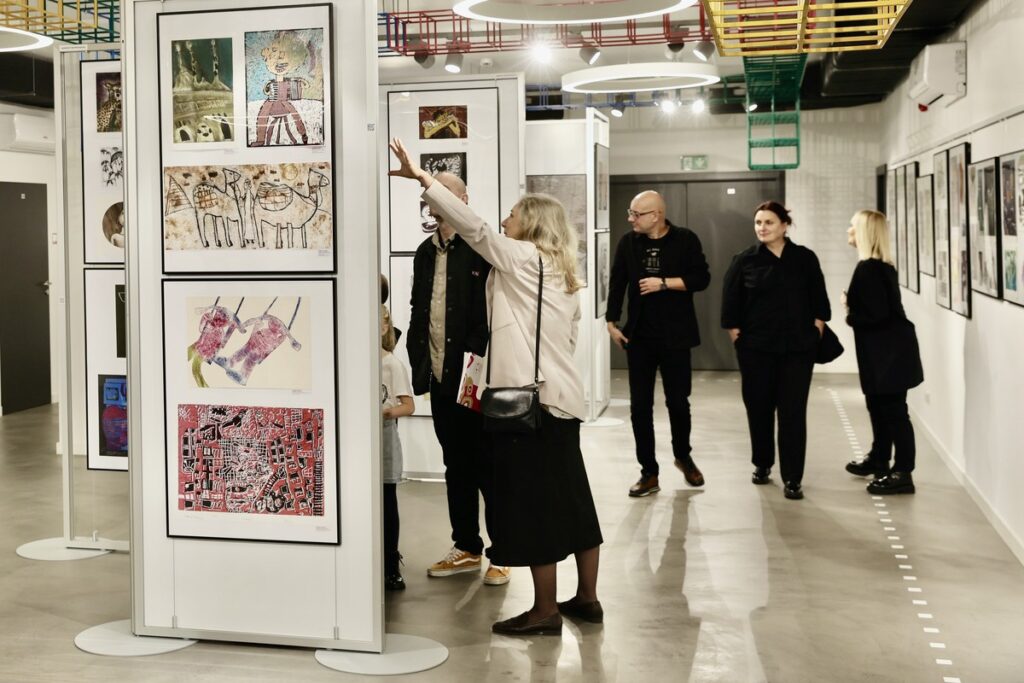 XXIV Międzynarodowe Biennale Grafiki Dzieci i Młodzieży, fot. Andrzej Goiński/UMWKP
