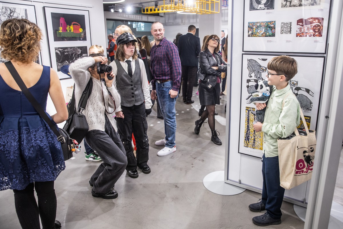 XXIV Międzynarodowe Biennale Grafiki Dzieci i Młodzieży, fot. Andrzej Goiński/UMWKP